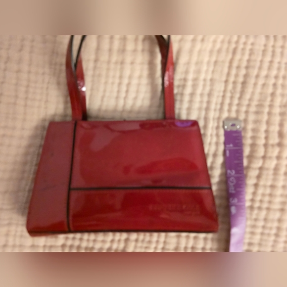 Kenneth Cole New York Red Patent Leather Mini Bag - Picture 3 of 6